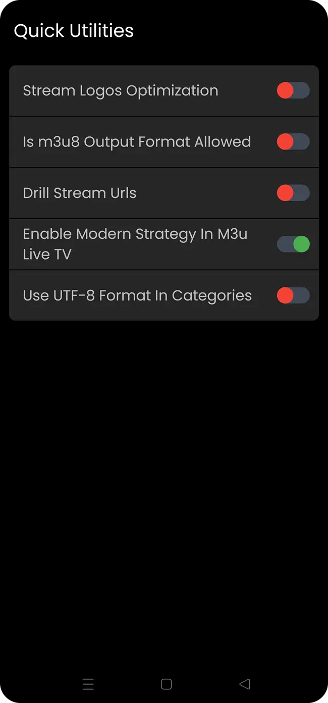 quick utilities